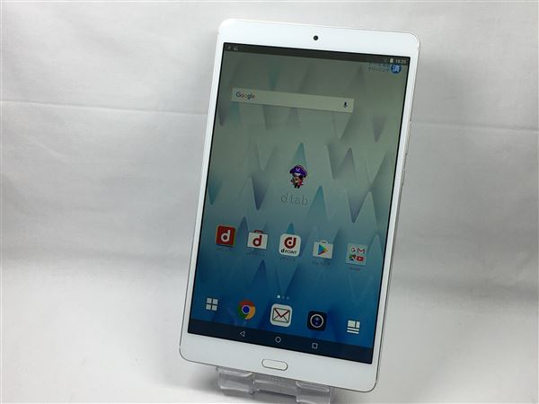 ゲオ公式通販サイト ゲオオンラインストア 中古 安心保証 Docomo Dtab Compact D 01j シルバー スマホ タブレット 携帯