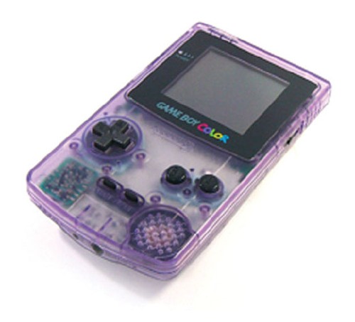 ゲームボーイポケット クリアパープル