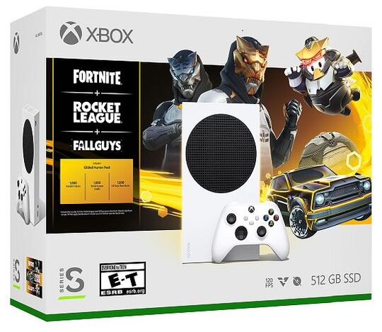 Xbox Series S (Fortnite, Rocket League, Fall Guys 同梱版)