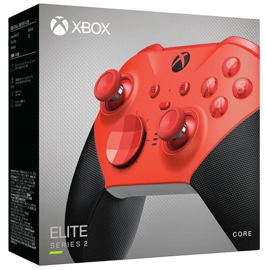 Xbox Elite ワイヤレス コントローラー Series 2 Core (レッド)