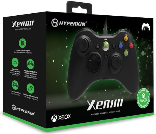 Xenon 有線コントローラー ブラック