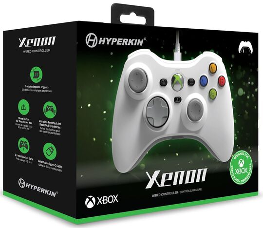 Xenon 有線コントローラー ホワイト