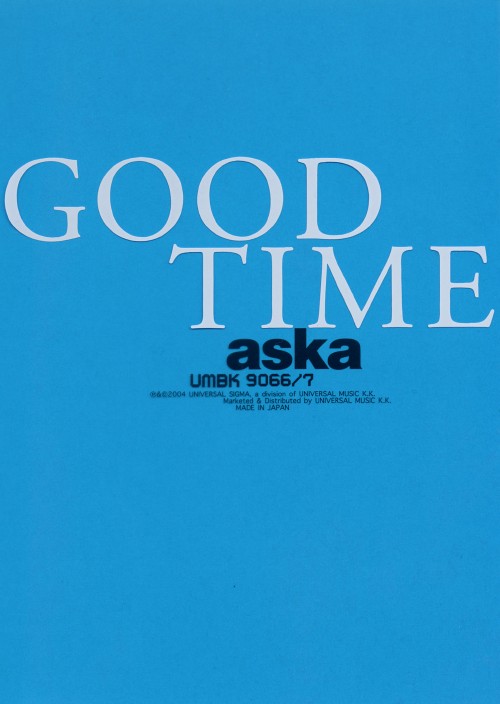 ASKA CONCERT TOUR GOOD TIME <初回限定版>/ASKA
