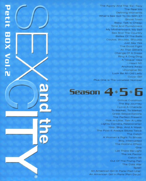 セックス・アンド・ザ・シティ プティBOX Vol.2 (シーズン4・5・6) <初回限定生産版>/サラ・ジェシカ・パーカー