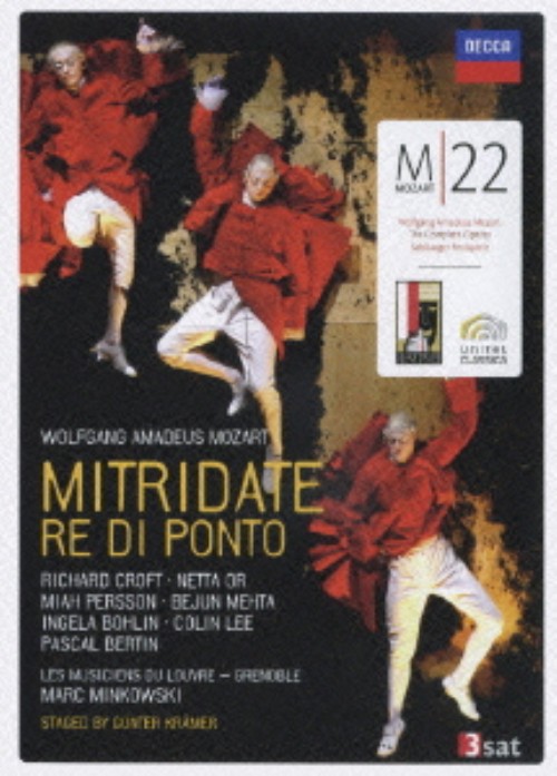 モーツァルト:歌劇「ポントの王ミトリダーテ」/マルク・ミンコフスキ