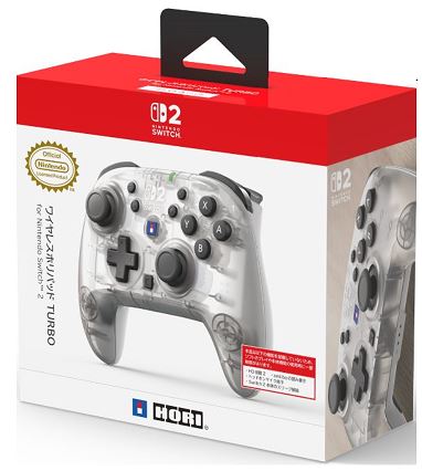 ワイヤレスホリパッド TURBO for Nintendo Switch 2 フロストホワイト