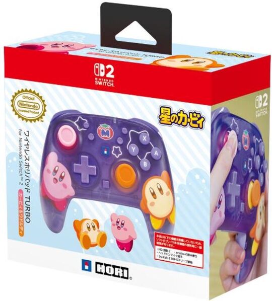 星のカービィ ワイヤレスホリパッド for Nintendo Switch 2 カービィ&ワドルディ