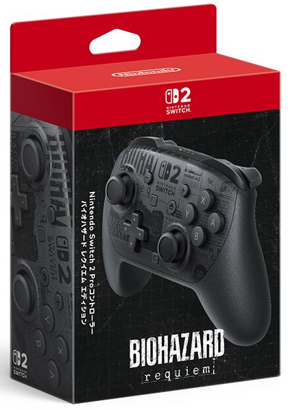 Nintendo Switch 2 Proコントローラー バイオハザード レクイエム エディション