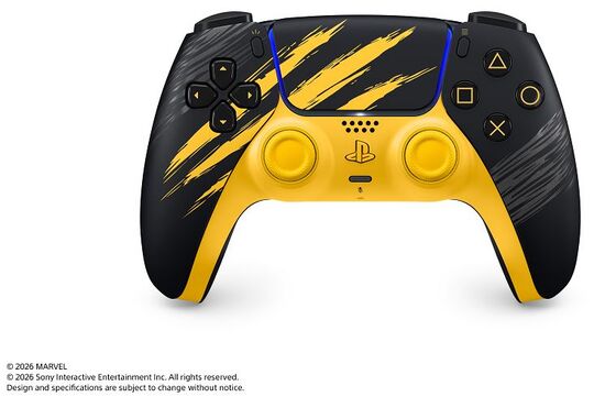 DualSense ワイヤレスコントローラー Marvel’s Wolverine バトルイエロー リミテッドエディション