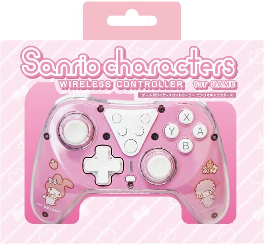 ゲーム用ワイヤレスコントローラー#Unipoサンリオキャラクターズ マイメロディ
