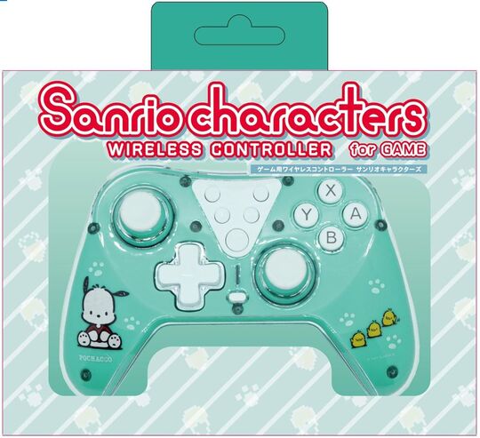 ゲーム用ワイヤレスコントローラー#Unipoサンリオキャラクターズ ポチャッコ
