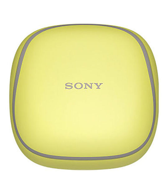 Sony イヤホン WF-SP700N(イエロー)