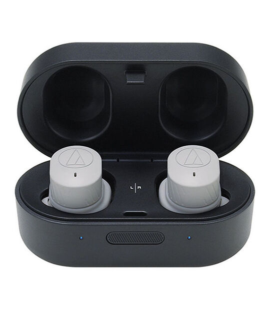 Audio-Technica イヤホン SONICSPORT ATH-SPORT7TW(グレー)