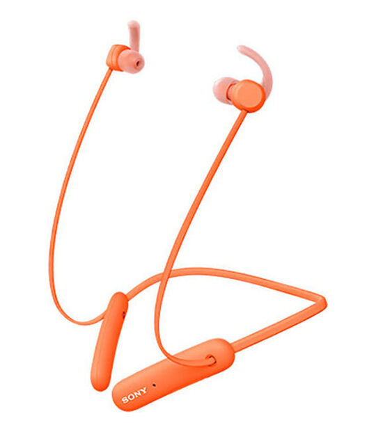 Sony イヤホン WI-SP510(オレンジ)