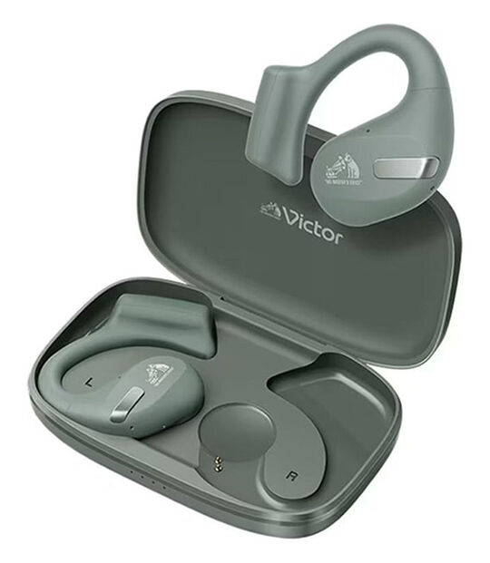 JVC・Victor イヤホン Victor nearphones HA-NP50T(グリーン)
