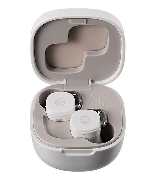 Audio-Technica イヤホン ATH-SQ1TW(ホワイト)