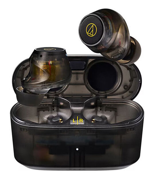 Audio-Technica イヤホン SOLID BASS ATH-CKS30TW+(スケルトン)