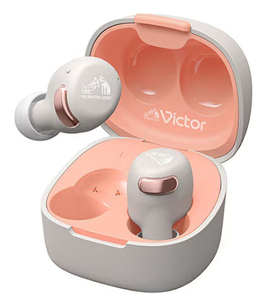 JVC・Victor イヤホン Victor HA-A30T2(ピンク)