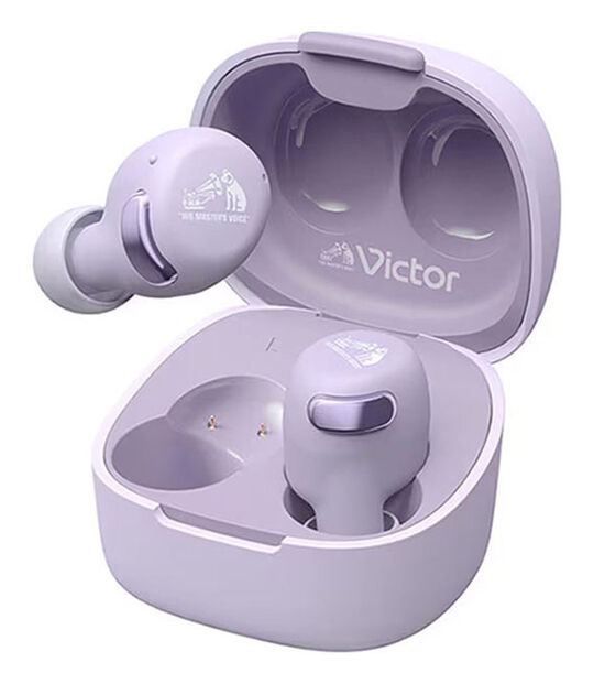 JVC・Victor イヤホン Victor HA-A30T2(パープル)