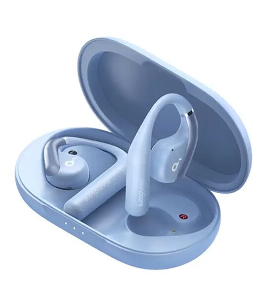 Anker イヤホン Soundcore AeroFit(グレイッシュブルー)