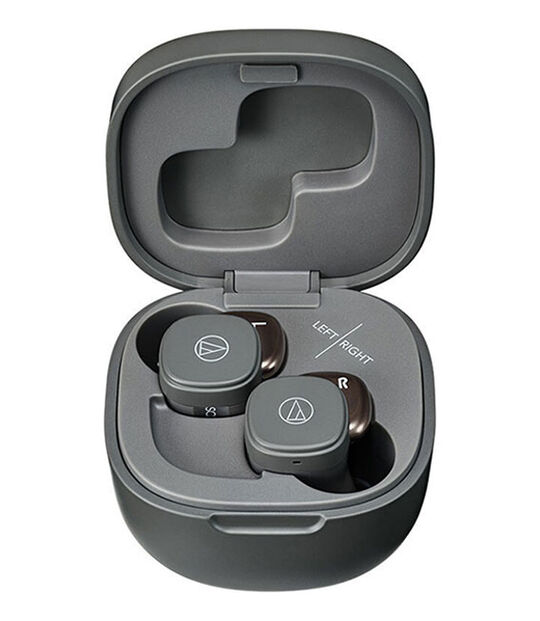 Audio-Technica イヤホン ATH-SQ1TW(ストーンブラック)