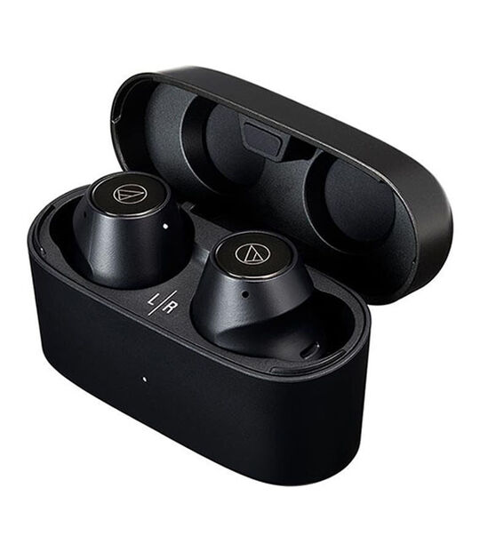 Audio-Technica イヤホン SOLID BASS ATH-CKS30TW(ブラック)