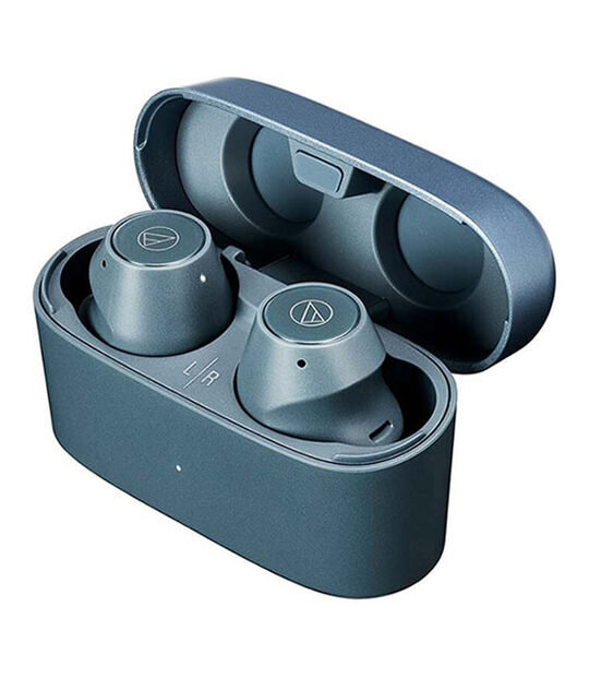 Audio-Technica イヤホン SOLID BASS ATH-CKS30TW(ブルー)