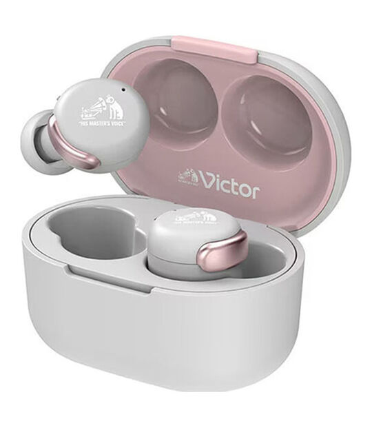 JVC・Victor イヤホン Victor HA-A30T(ピンク)