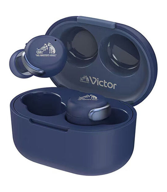 JVC・Victor イヤホン Victor HA-A30T(ブルー)
