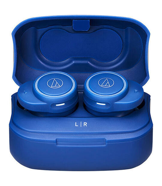 Audio-Technica イヤホン ATH-CK1TW(ブルー)