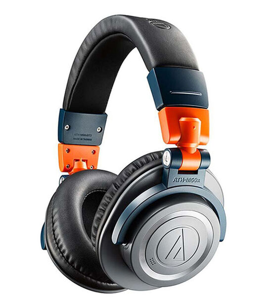 Audio-Technica ヘッドホン ATH-M50xBT2(ブルーオレンジグレイ)