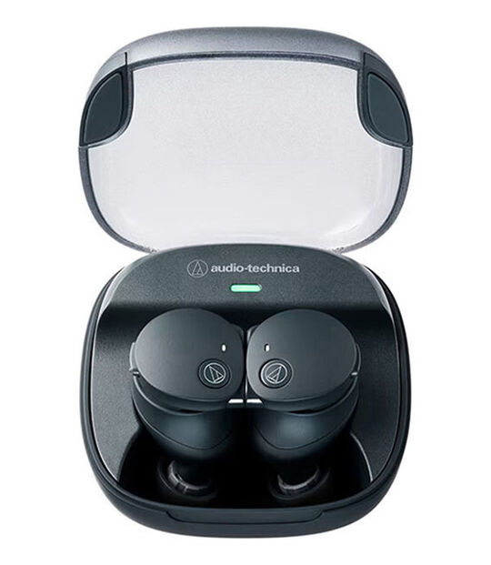 Audio-Technica イヤホン SOLID BASS ATH-CKS50TW2(ブラック)