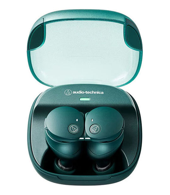 Audio-Technica イヤホン SOLID BASS ATH-CKS50TW2(グリーン)