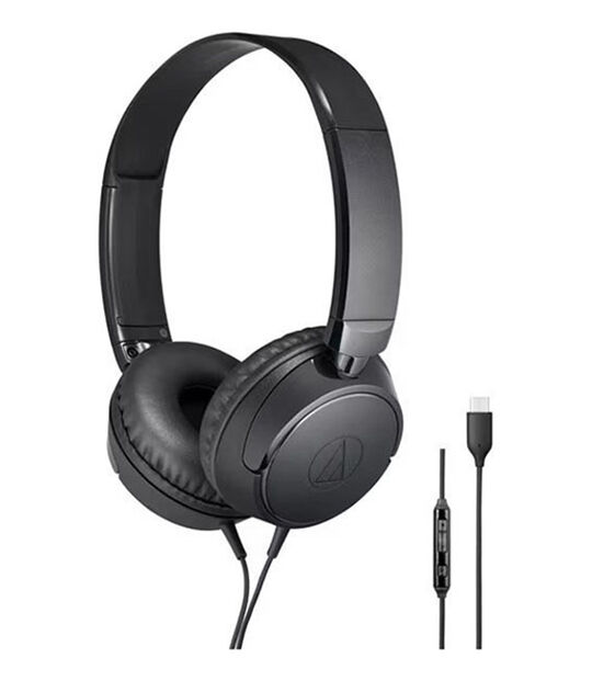 Audio-Technica ヘッドホン ATH-S120C(ブラック)