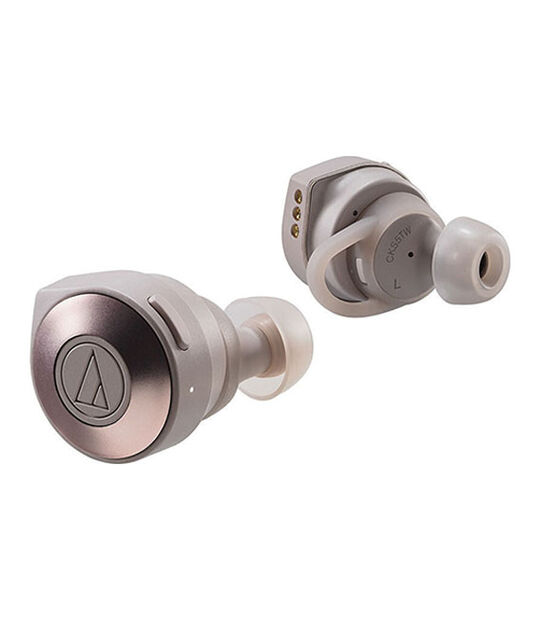 Audio-Technica イヤホン SOLID BASS ATH-CKS5TW(カーキ)