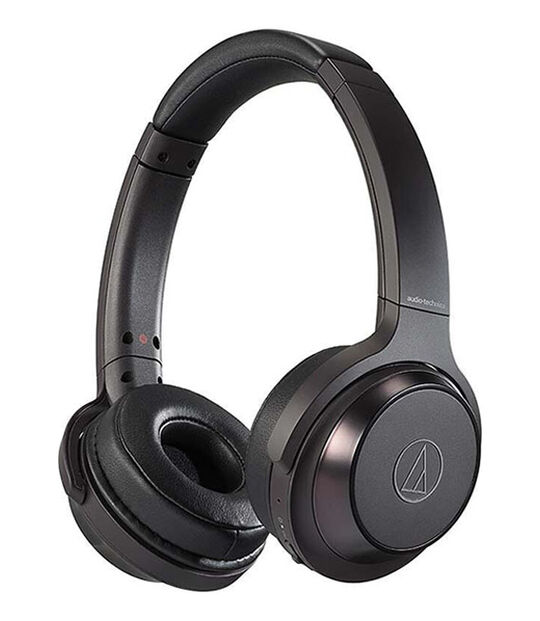 Audio-Technica ヘッドホン SOLID BASS ATH-WS330BT(ブラック)