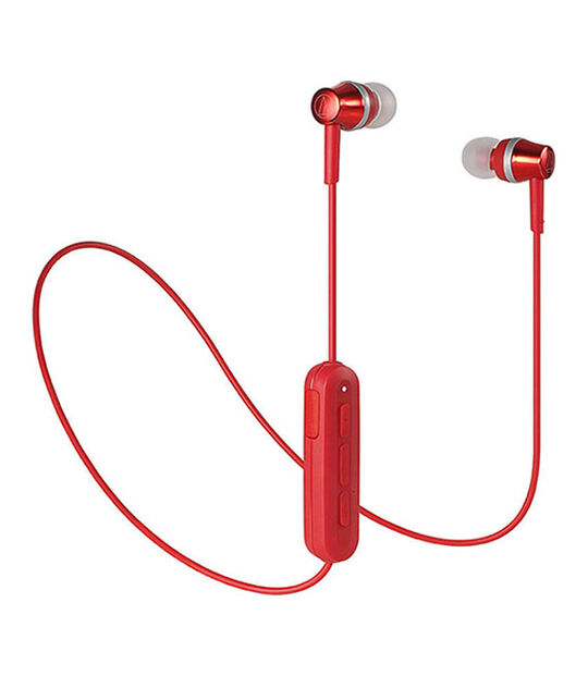 Audio-Technica イヤホン Sound Reality ATH-CKR300BT(レッド)