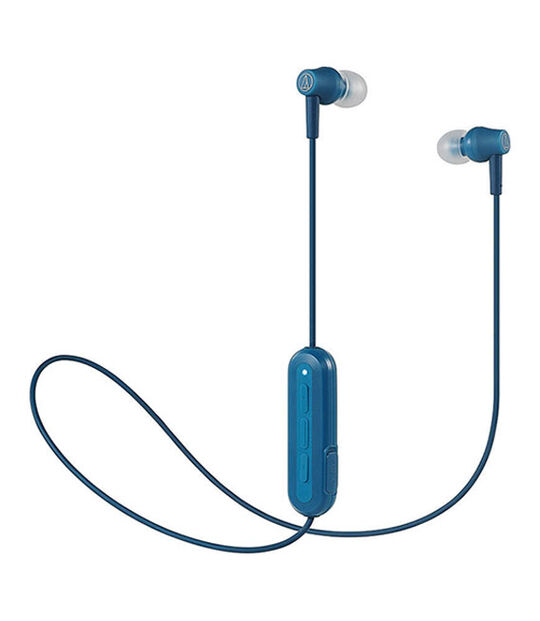 Audio-Technica イヤホン ATH-CK150BT(ブルー)