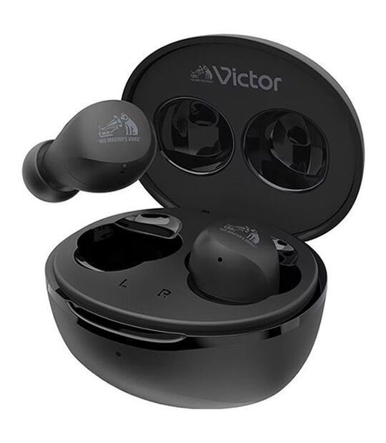 JVC・Victor イヤホン Victor HA-A6T(ブラック)