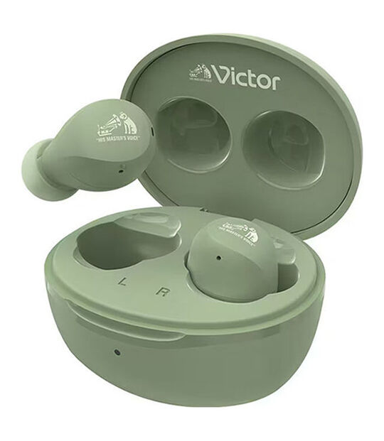 JVC・Victor イヤホン Victor HA-A6T(グリーン)