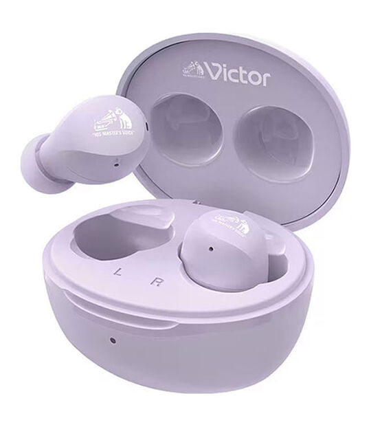 JVC・Victor イヤホン Victor HA-A6T(パープル)