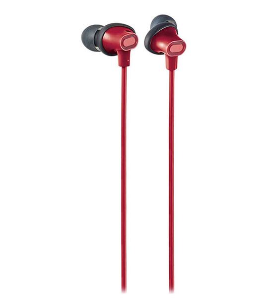Panasonic イヤホン RP-NJ310B(レッド)