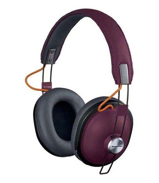 Panasonic ヘッドホン RP-HTX80B(バーガンディレッド)
