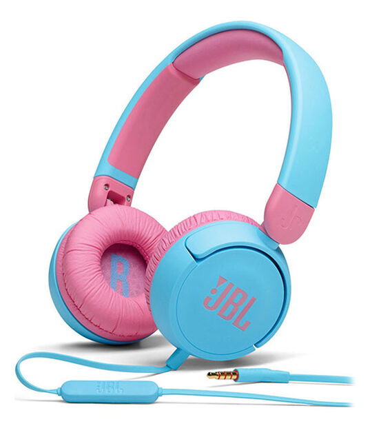 JBL ヘッドホン JR310(ライトブルー/ピンク)