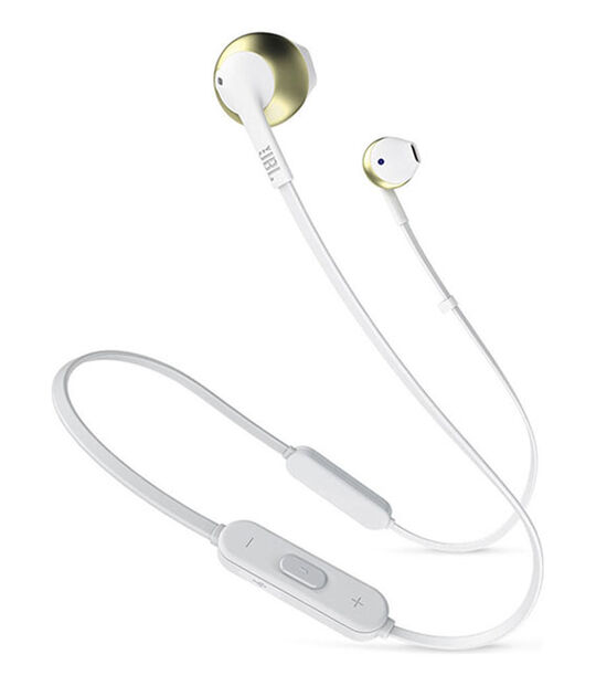 JBL イヤホン TUNE 205BT(シャンパンゴールド)