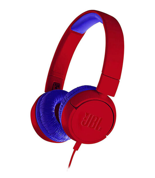 JBL ヘッドホン JR300(レッド/ブルー)