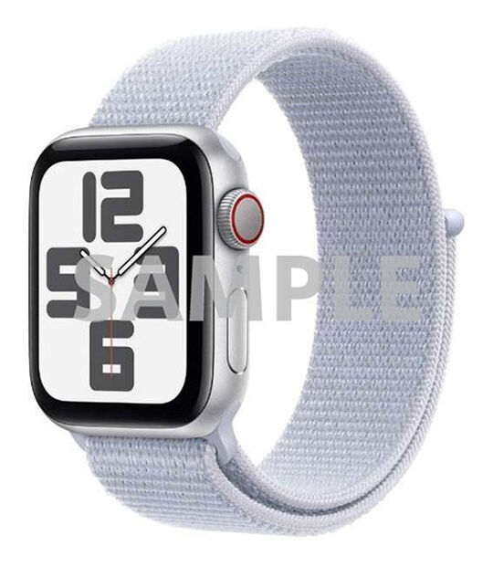 Apple Watch SE 第2世代 40mm GPS+Cellularモデル[アルミニウム/シルバー]