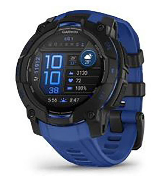 GARMIN Instinct 3 AMOLED 45mm ボルトブルー