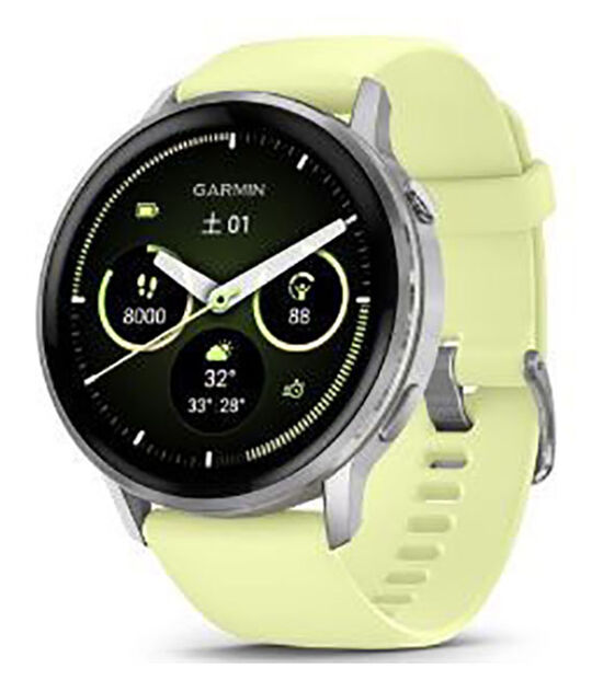 GARMIN Venu 4 45mm シルバー/シトロン