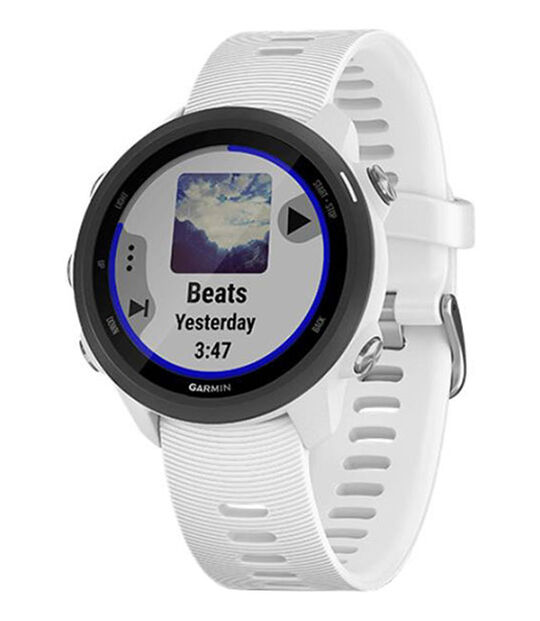 GARMIN ForeAthlete 245 Music 42.3mm ホワイトブラック